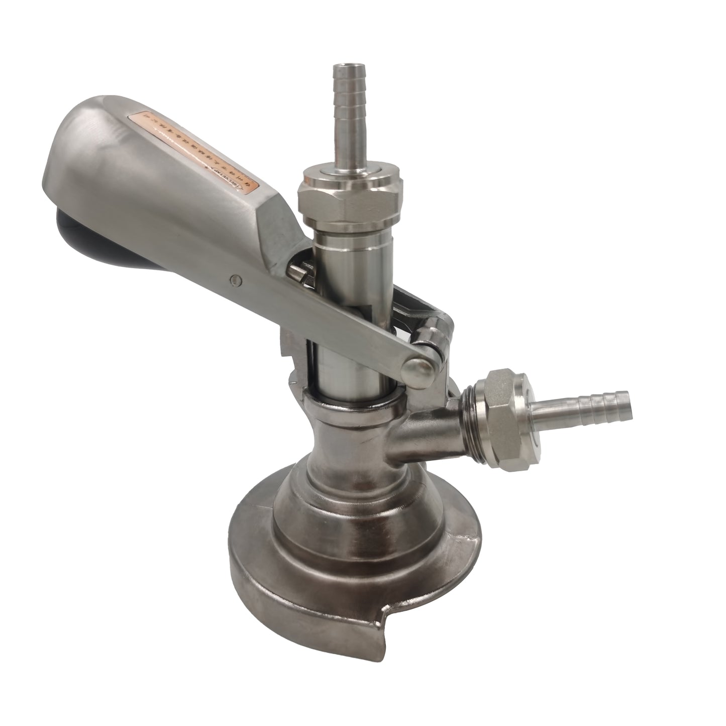 A-Type Keg Coupler Dispenser- Beer Tap for Keg with Safety Pressure Relief Valve Home brewing Club Bar